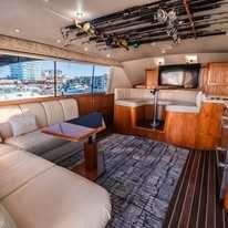 Sala interior cómoda para descansar